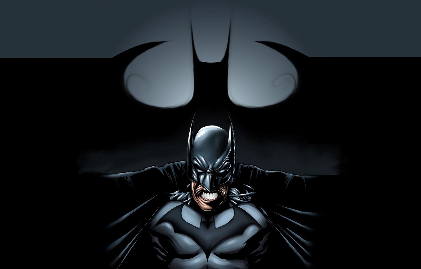 O personagem de desenho animado do batman está voando no céu, foto gerada  por ai