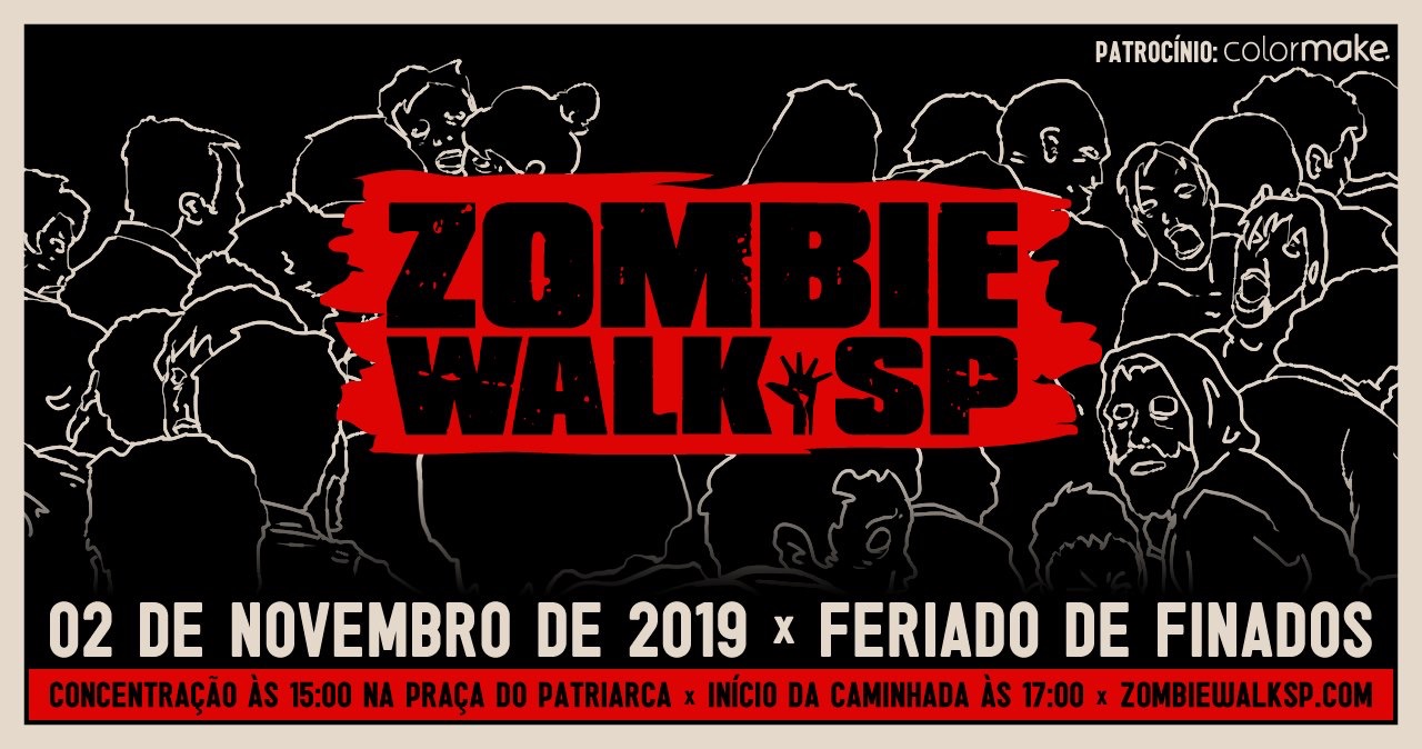 Zombie Walk 2019 em SP 3