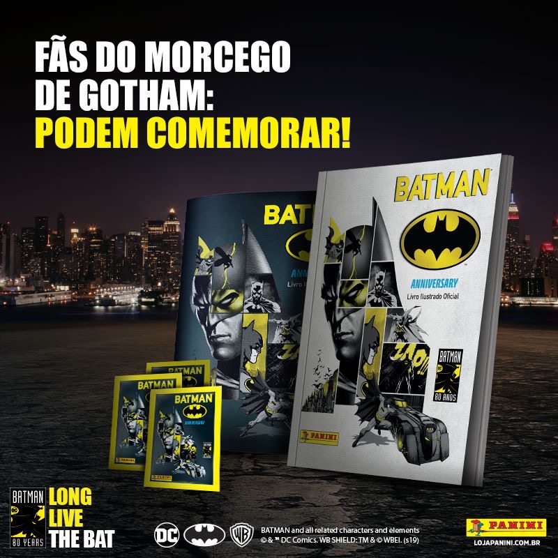 Panini lança livro ilustrado em comemoração aos 80 anos de Batman 9