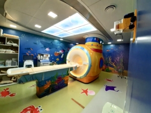 Hospital das Clínicas de SP transforma sala de ressonância para crianças em ‘Viagem ao Fundo do Mar’ 3