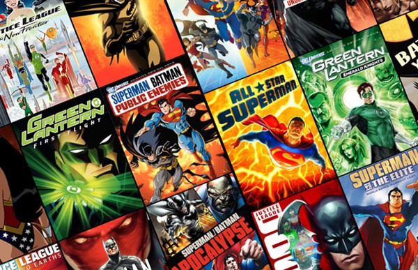 Da origem à ação: Descubra a lista completa das animações da DC em