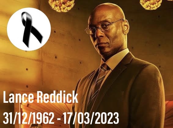 Morre o ator Lance Reddick, de John Wick e The Wire, aos 60 anos