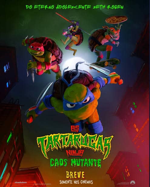 Novo filme das Tartarugas Ninja ganha primeiro trailer