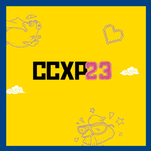 Pôster oficial da CCXP23 faz homenagem aos 10 anos do festival