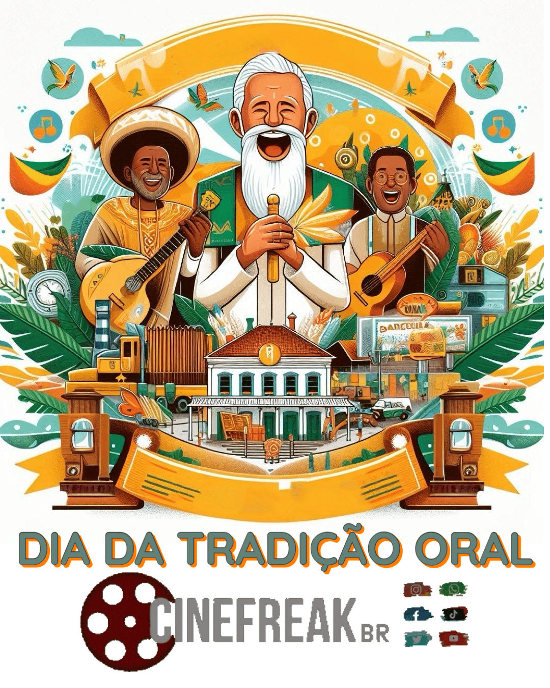 Hoje é o dia da Tradição Oral