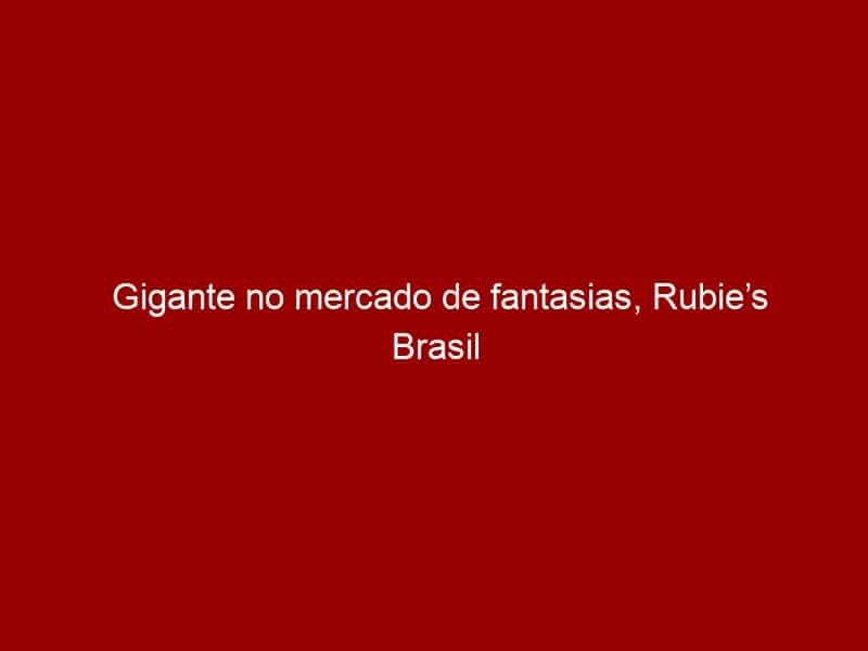 Gigante no mercado de fantasias, Rubie's Brasil trará produtos especiais  para a Comic Con Experience 2015