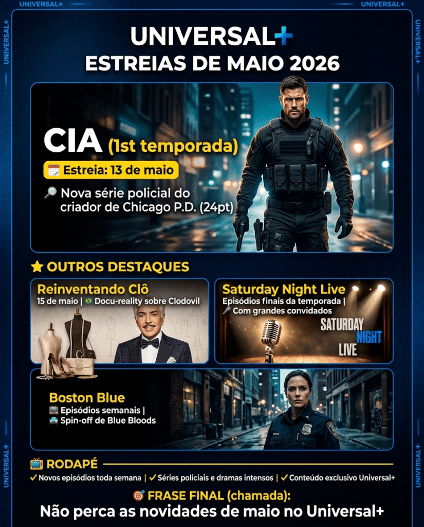 Lançamentos do Universal+
