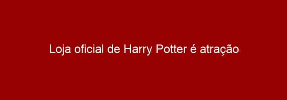 Loja oficial de Harry Potter é atração confirmada na CCXP Tour Nordeste